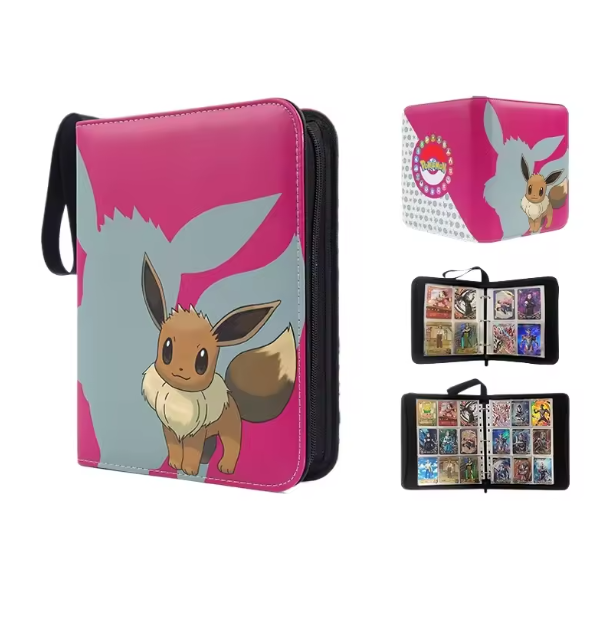 Pokemon TCG Card Binder : Eeve Pink