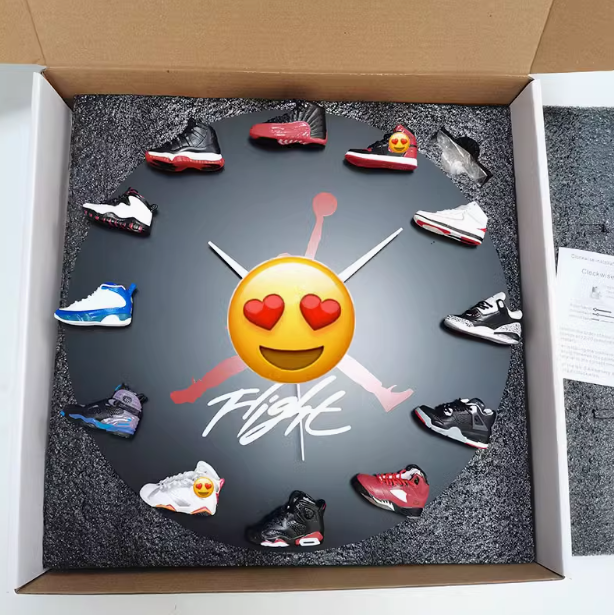 Mini Sneaker Clock : AJ1-12