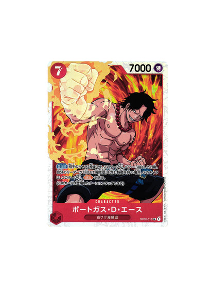 One Piece TCG : Portgas D. Ace OP02-013 JAP