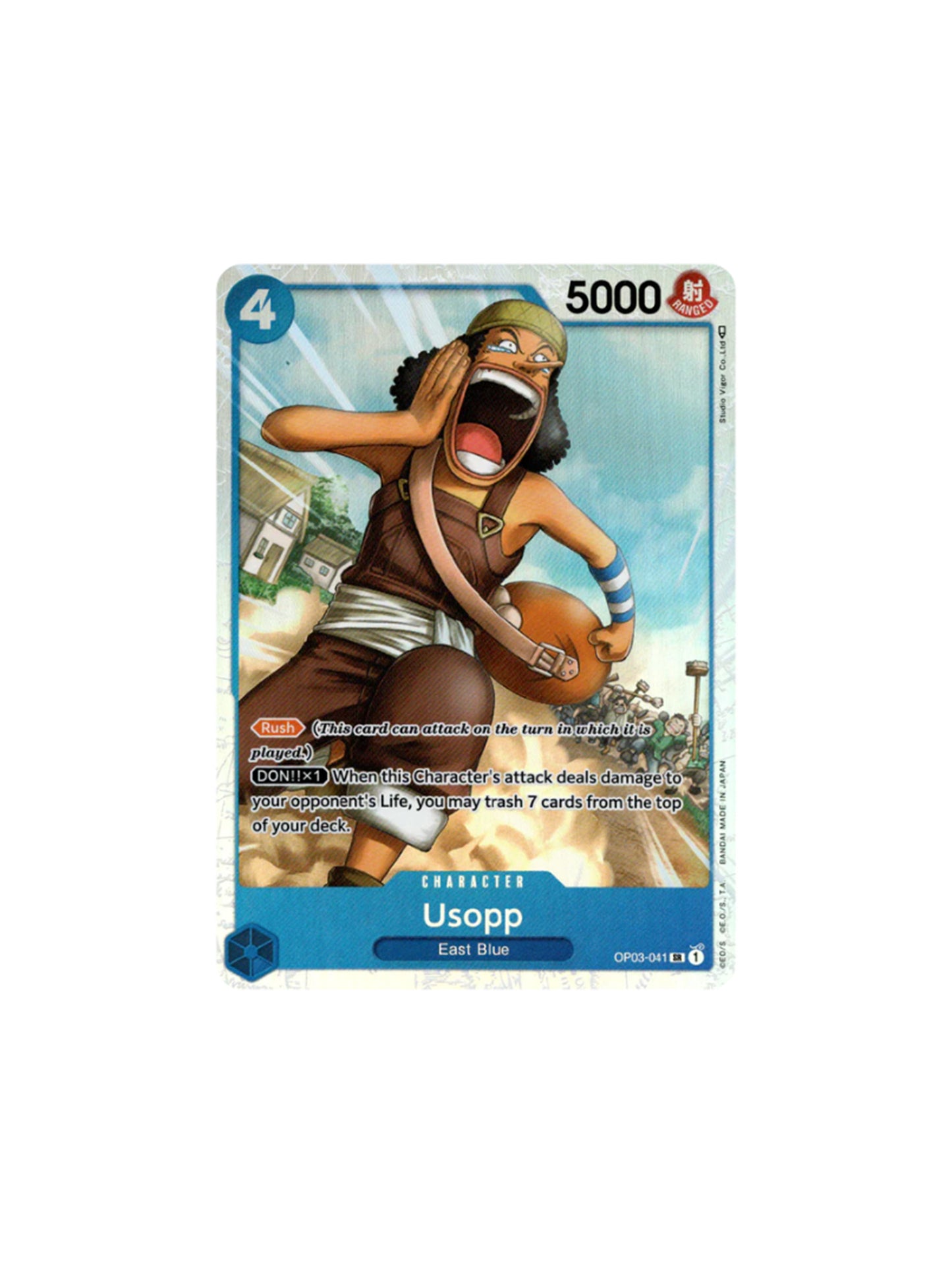 One Piece TCG: Usopp OP03-041 SR ENG