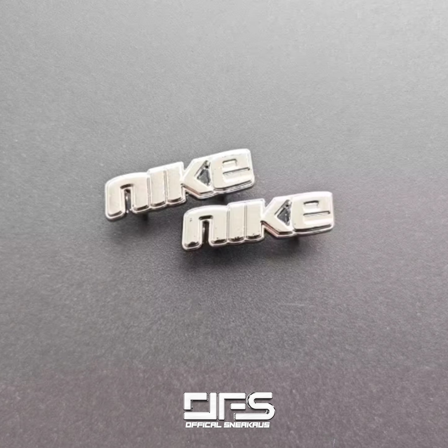 Silver Shoe Lace Buckle