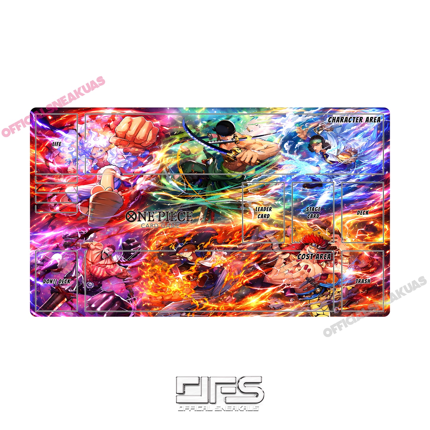 One Piece TCG Play Mat Starter Deck Style