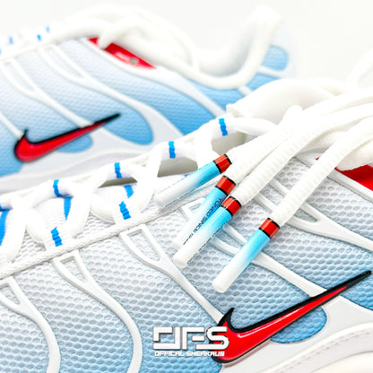 TN Laces Tuned Air Since 1998 Replacement Laces "Retro Tides"