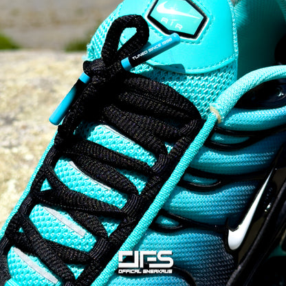 TN Laces Tuned Air Since 1998 Replacement Laces "AQUA FADES"