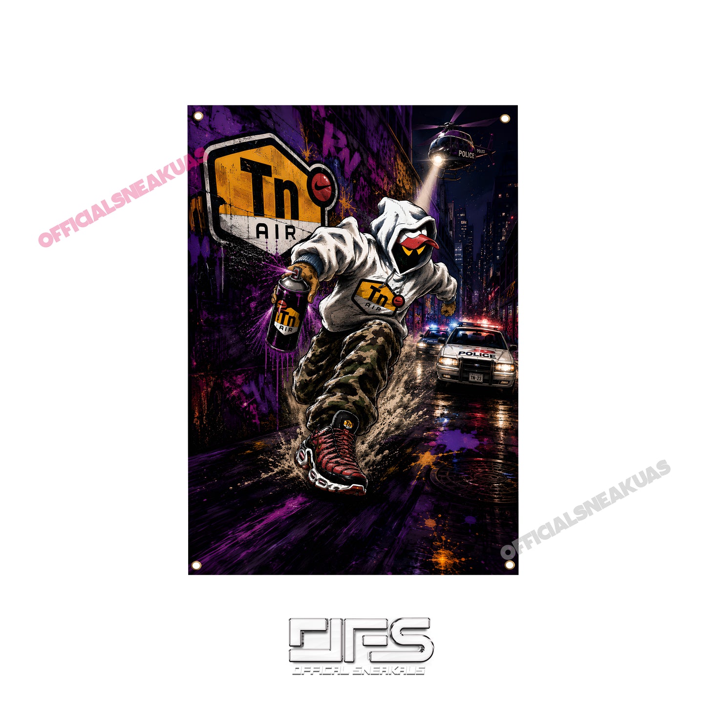 TN BANDIT/GRAFFITI  (FLAG)