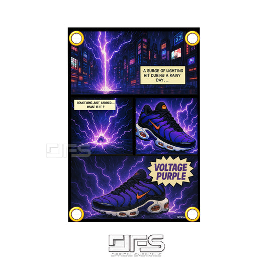 OFS x Comic Series : VOLTAGE PURPLE (FLAG)