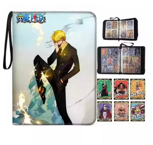 One Piece Premium Leather Album Card Binder: Sanji