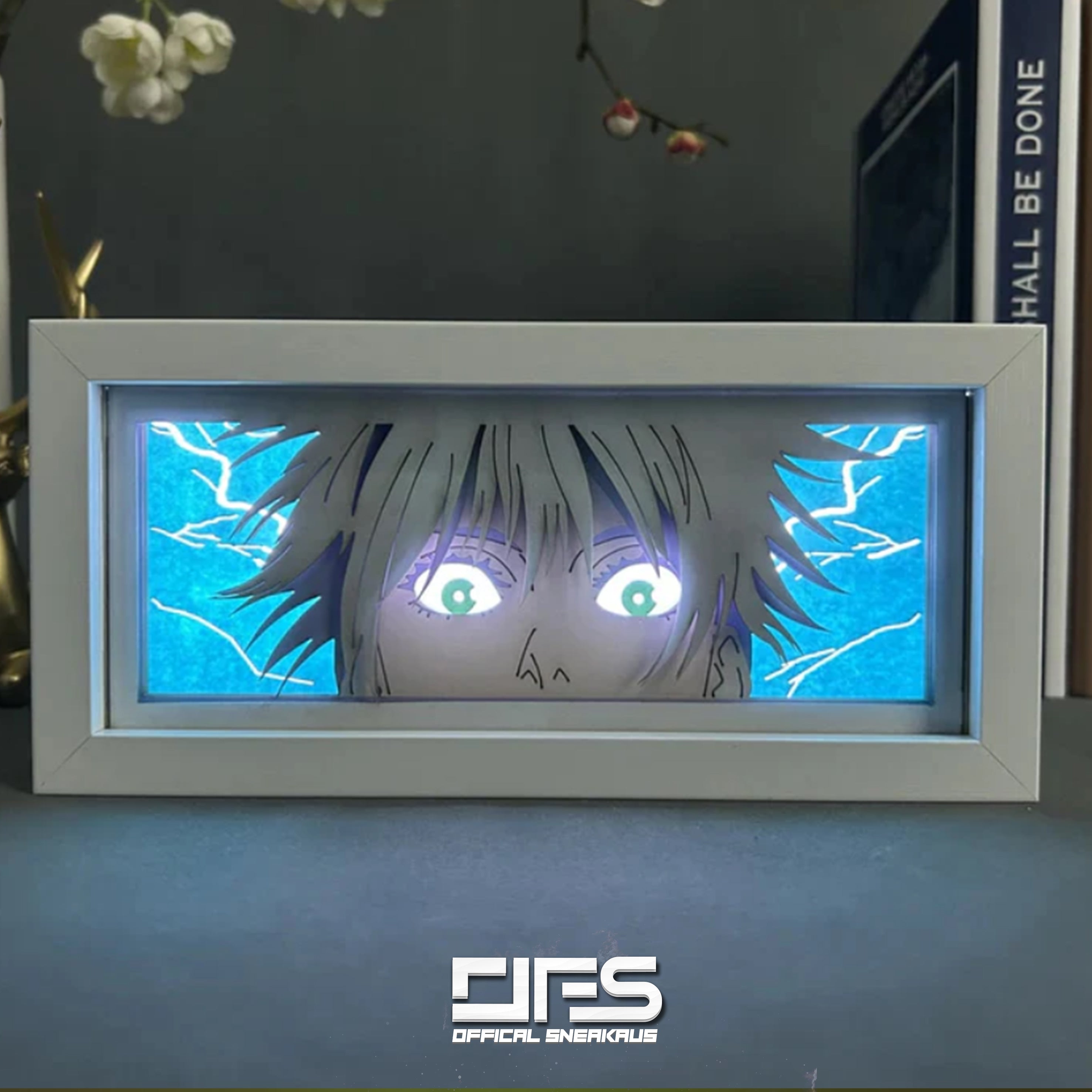 Gojo Light Frame Frame Anime Night Light Box : Jujutsu Kaisen Anime Light Lamp Box GOJO ...