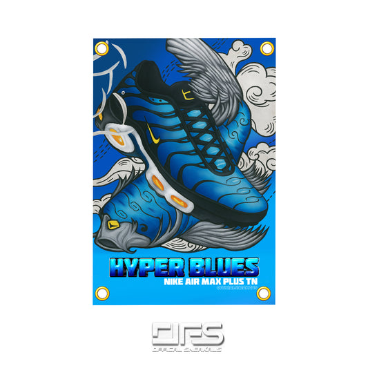 Air Max Plus Koi x Hyper Blues (FLAG)