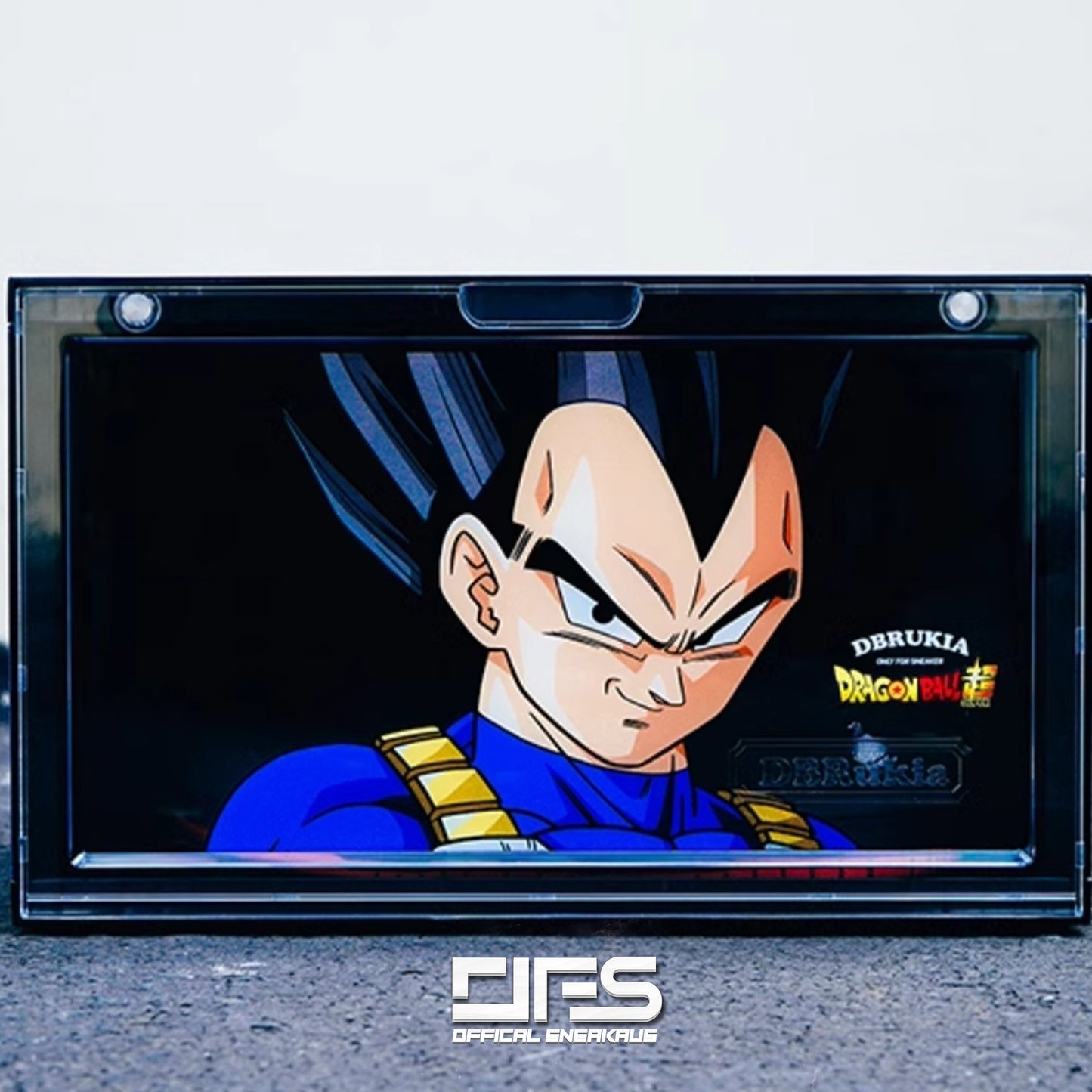 Custom Sneaker Storage Box : DBS Vegeta Blue