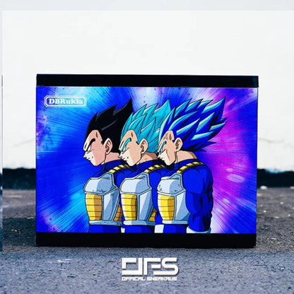 Custom Sneaker Storage Box : DBS Vegeta Blue