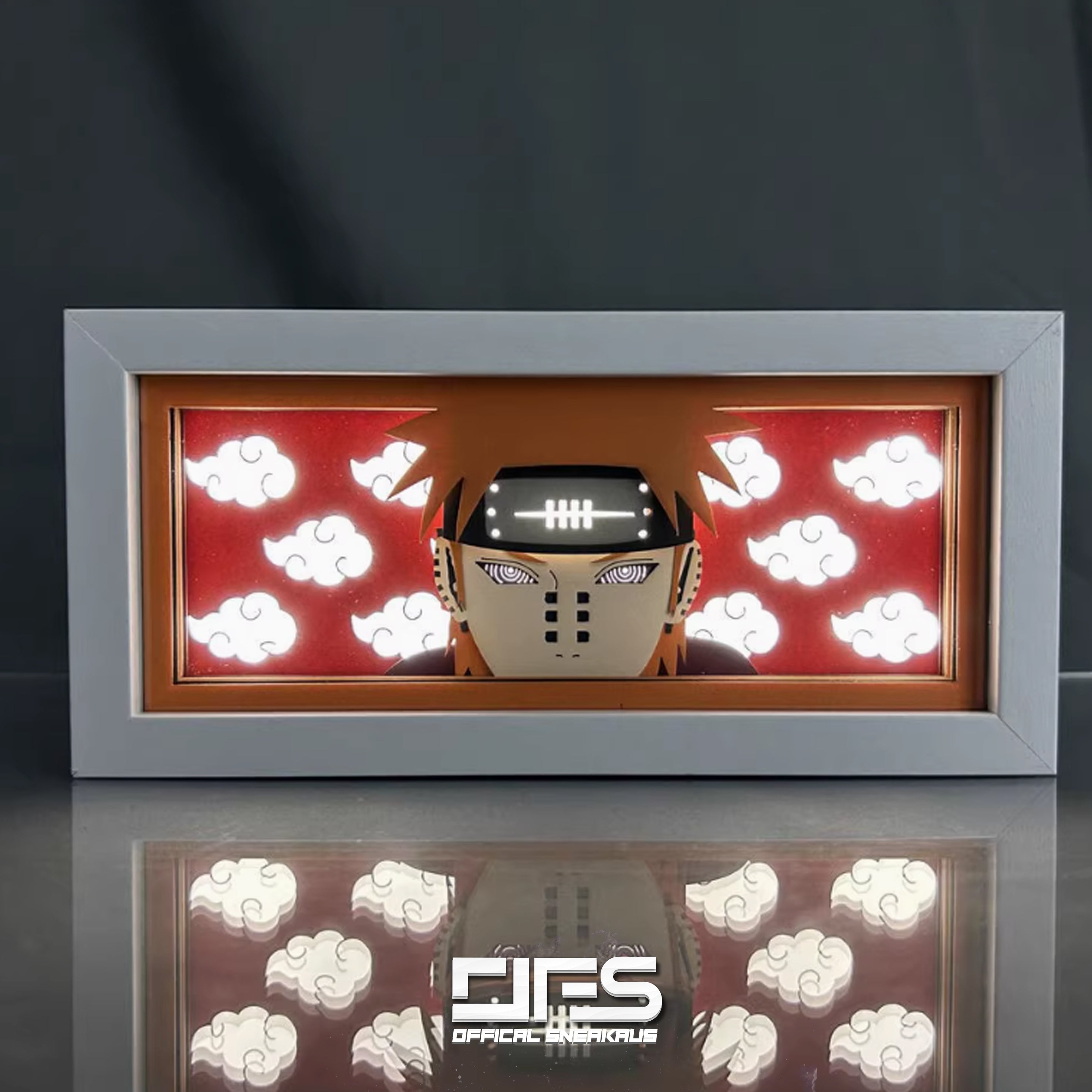 Frame Anime Night Light Box : NARUTO Anime Light Lamp Box Kakashi