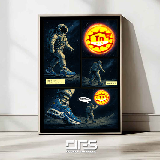 OFS X COMIC SERIES TN UNI BLUE SPACE (POSTER)