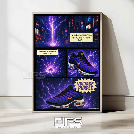 OFS X COMIC SERIES TN VOLTAGE PURPLE (POSTER)