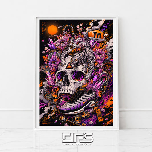 TIGER SKULL (POSTER)