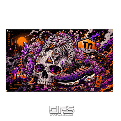 TIGER SKULL (FLAG)