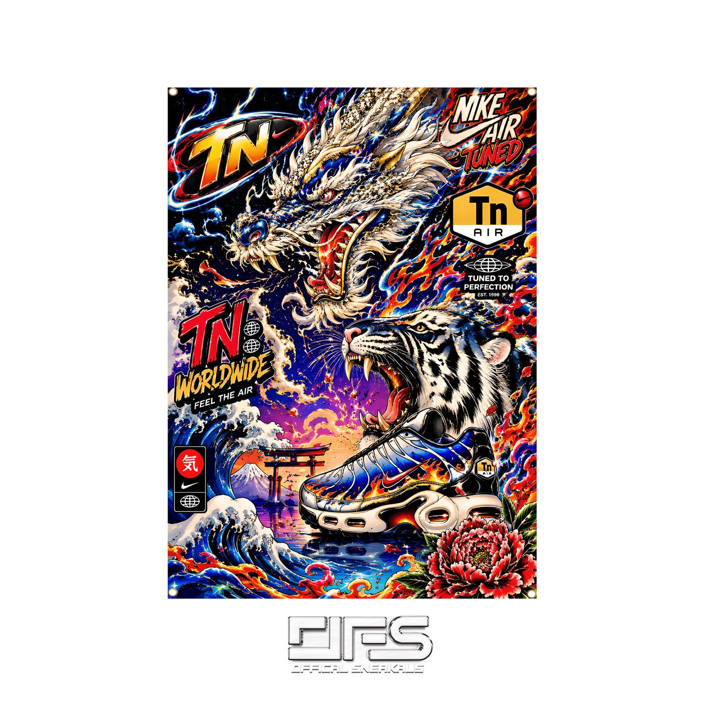 TSUNAMI FLAME (FLAG)
