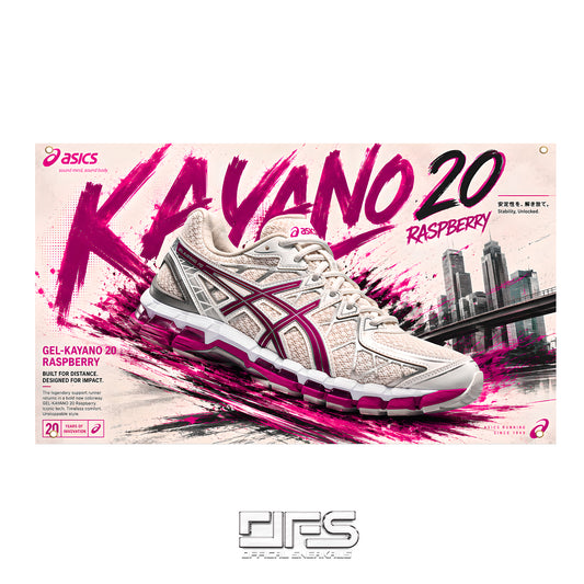 K20 RASBERRY FLAG