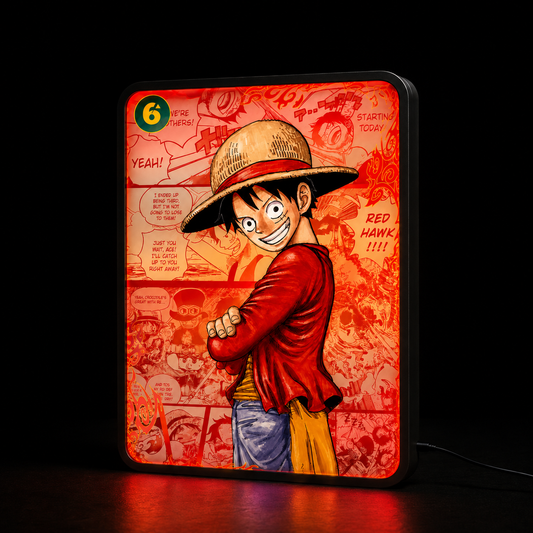 LUFFY RED MANGA  NIGHT LIGHT