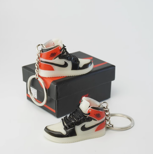 Sneaker Keychain : AJ1 Red