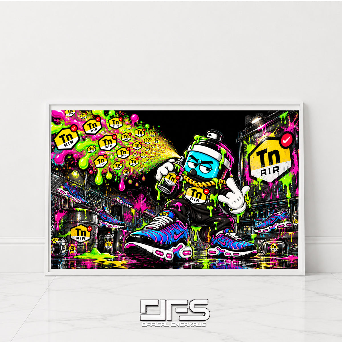GRAFFITI CAN POSTER