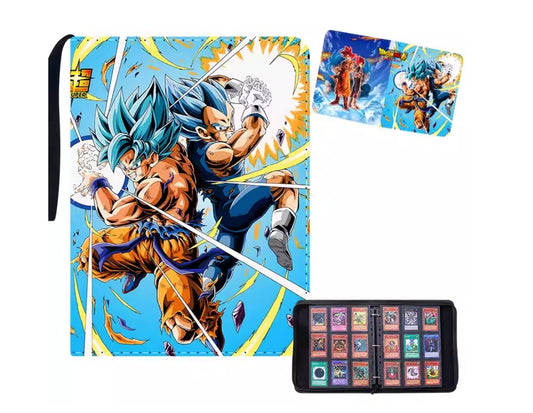 Dragon ball Super TCG Binder : Goku Vegeta Blue