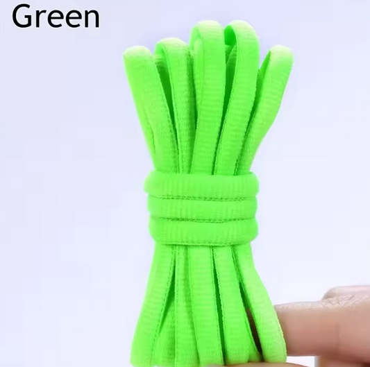 Oval Laces - ASICS /  TN Laces 'Green'