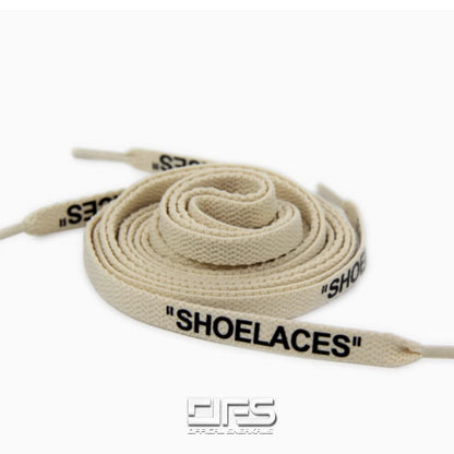 "SHOELACES" Beige