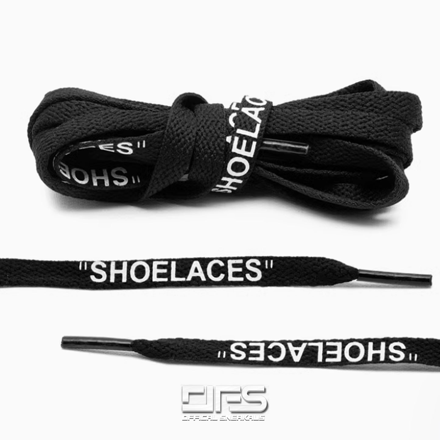 "SHOELACES" Black