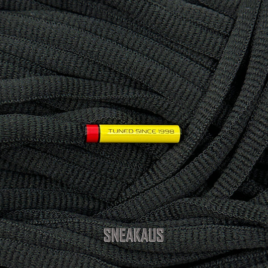 TN Laces Tuned Air Since 1998 Replacement Laces Black / Yellow pair