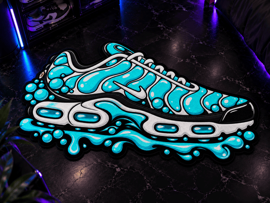 BUBBLE BLUE TN RUG