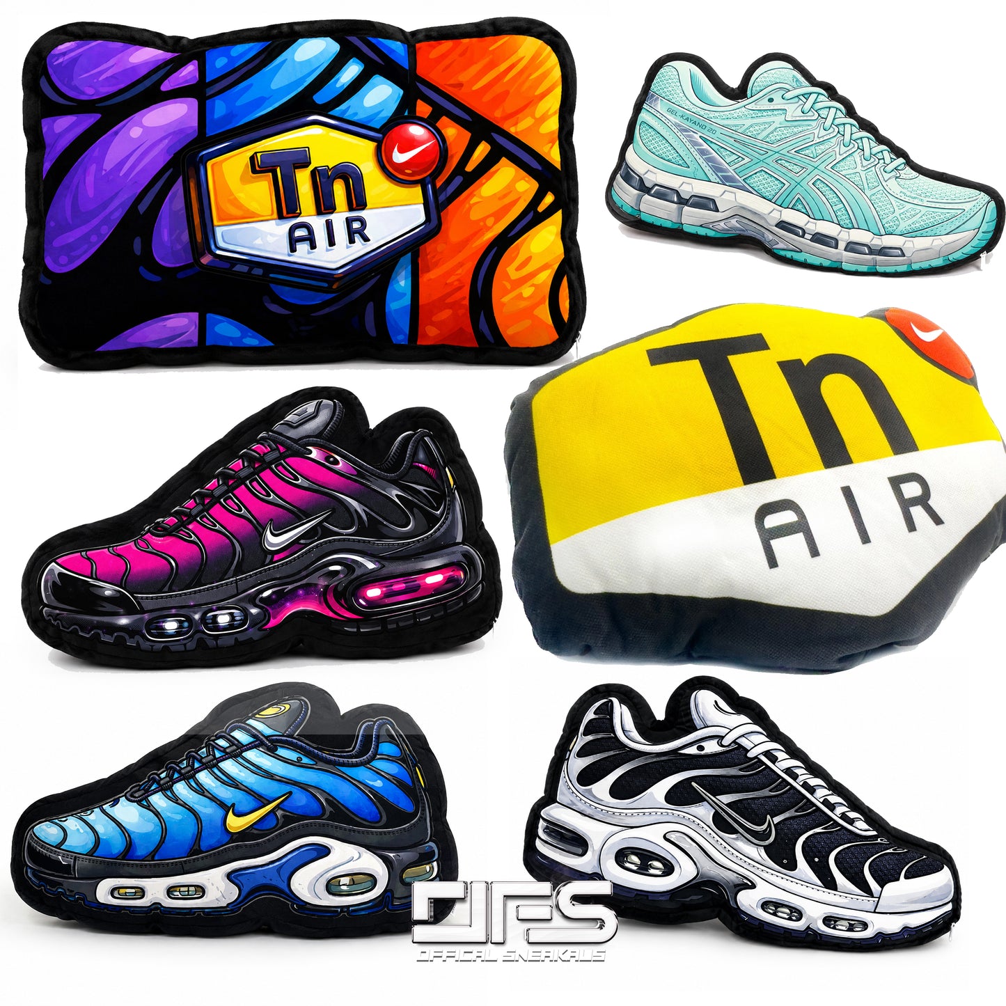 SNEAKER PILLOWS SELECTION!