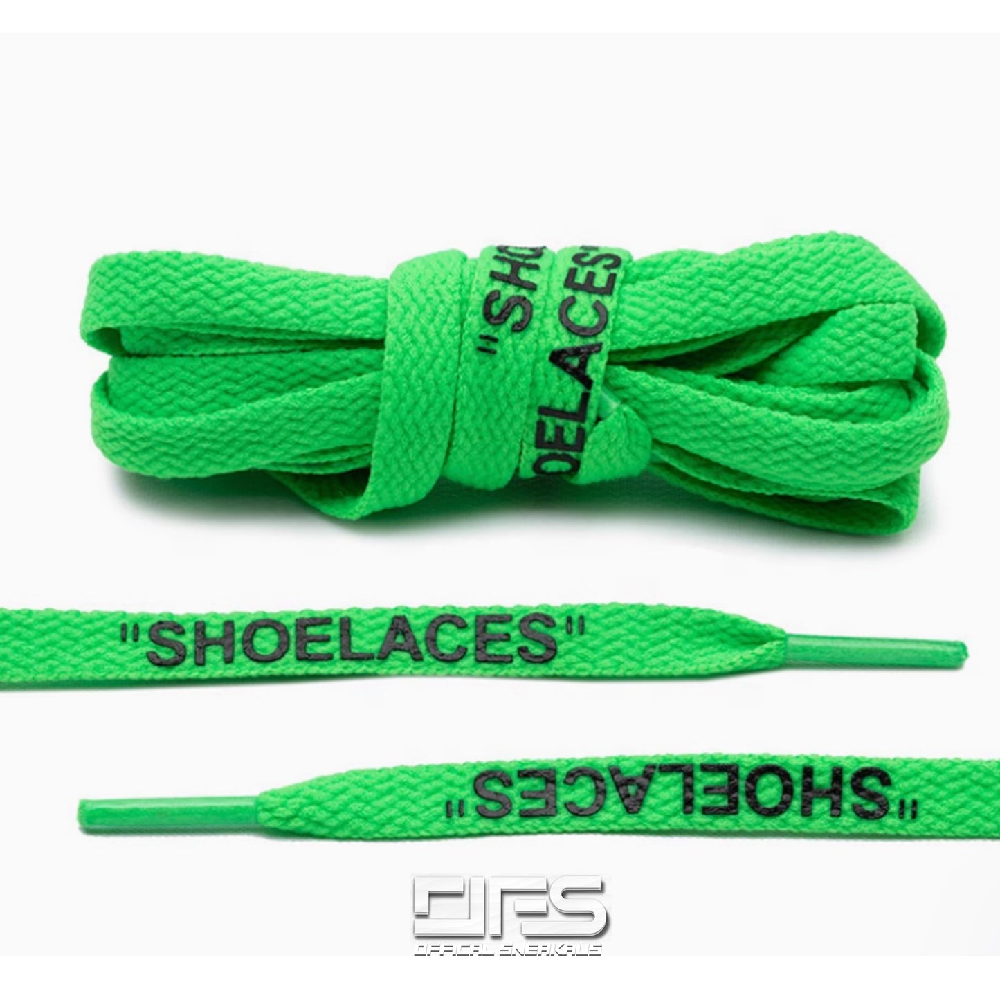 "SHOELACES" Green