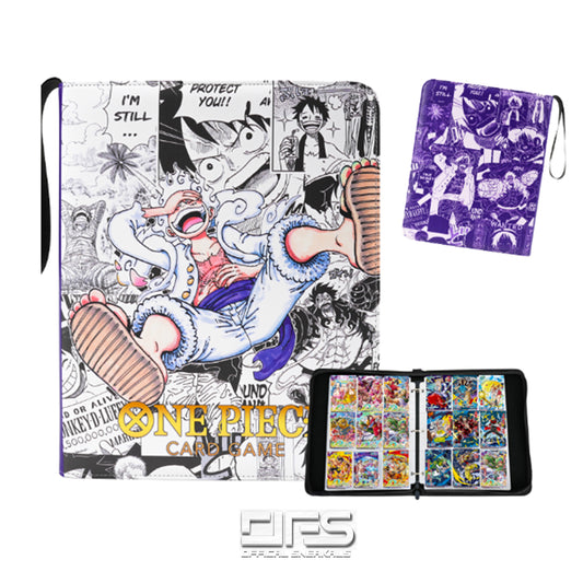 One Piece Premium Leather Album Card Binder: Manga G5 Luffy ENG