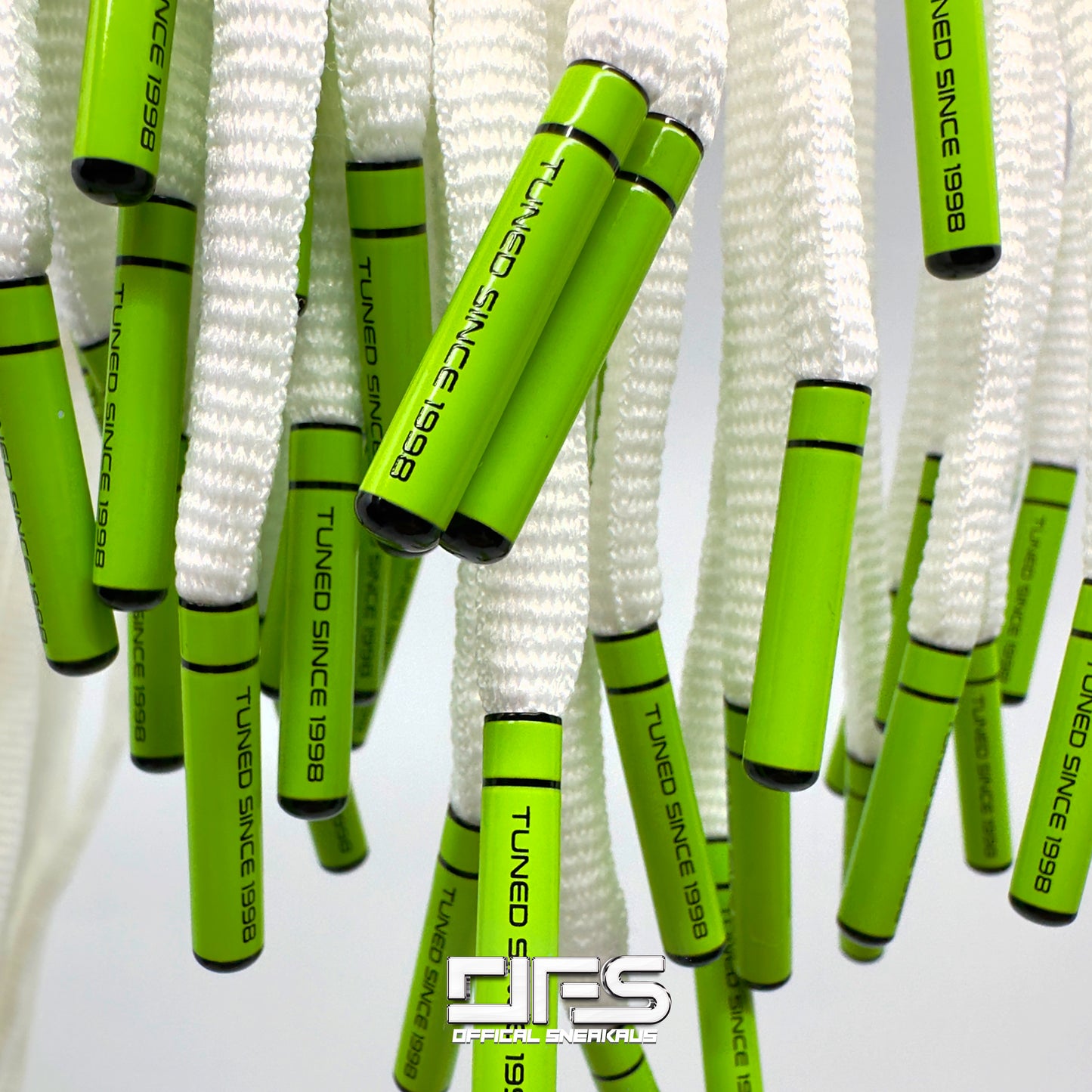 TN TUNED SINCE 1998 LACES "LIME GREENS"