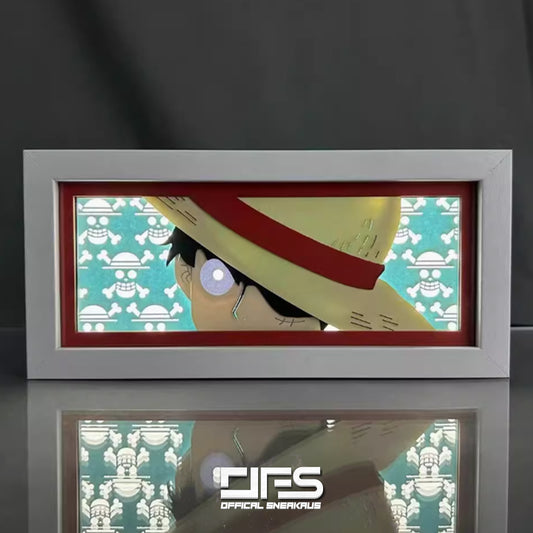 Light Frame Box : Luffy Stawhat