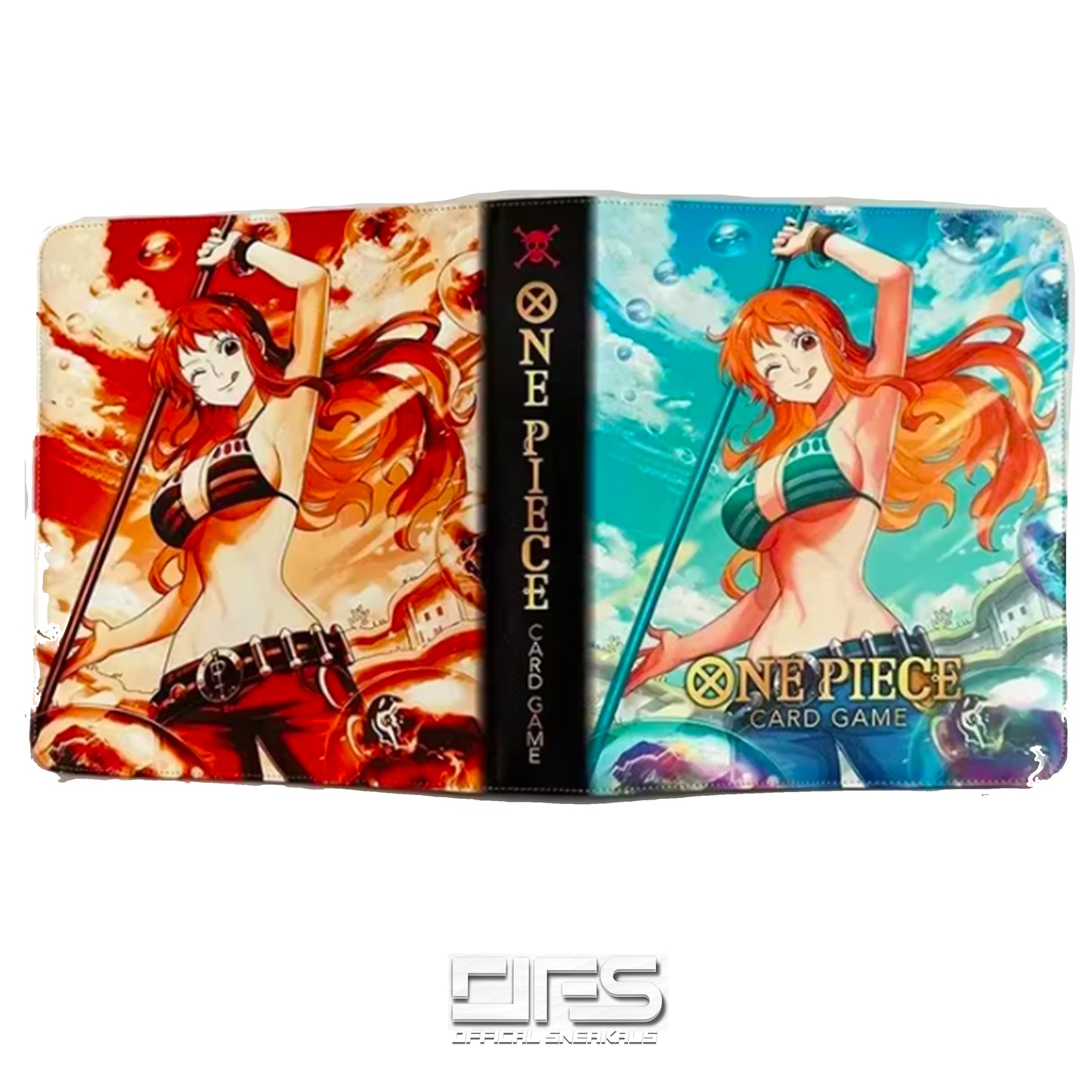 One Piece Premium Leather Album Card Binder: Nami