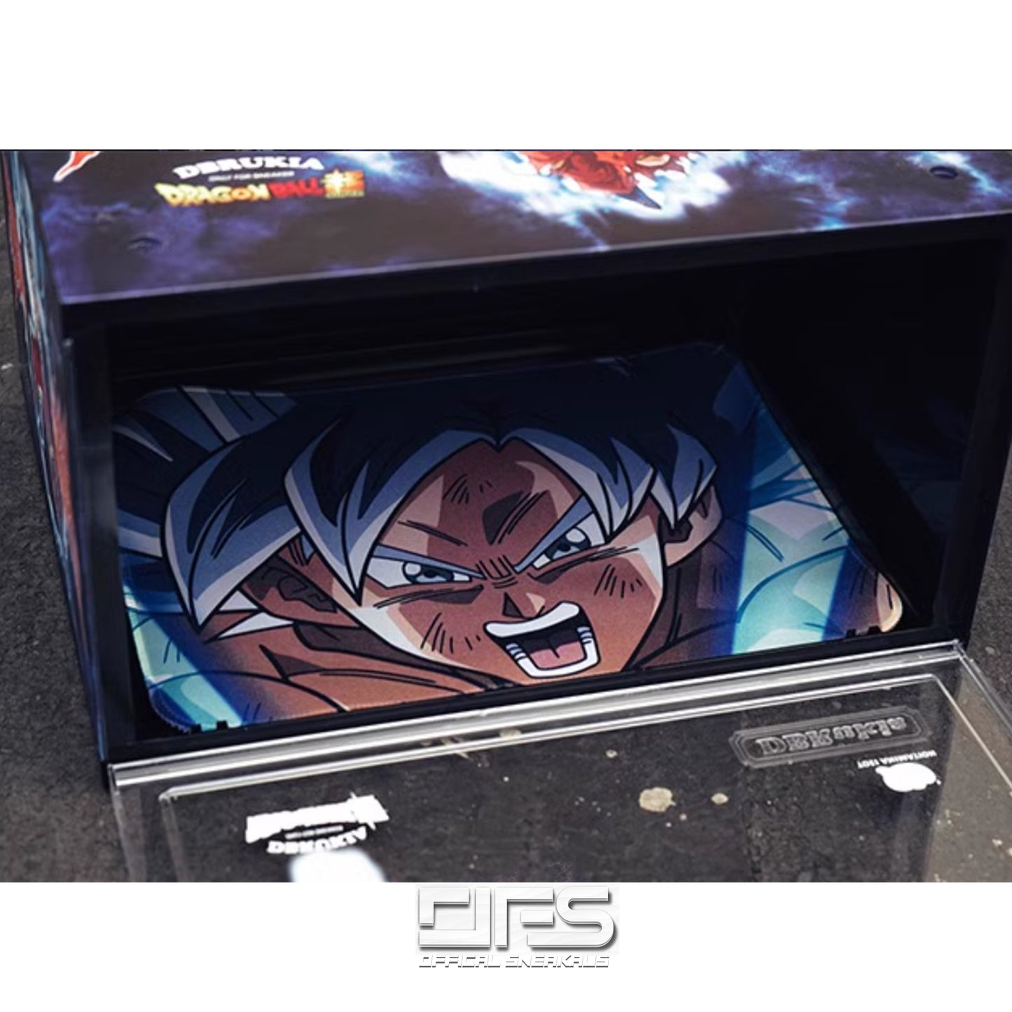 Custom Sneaker Storage Box : DBS Goku UI