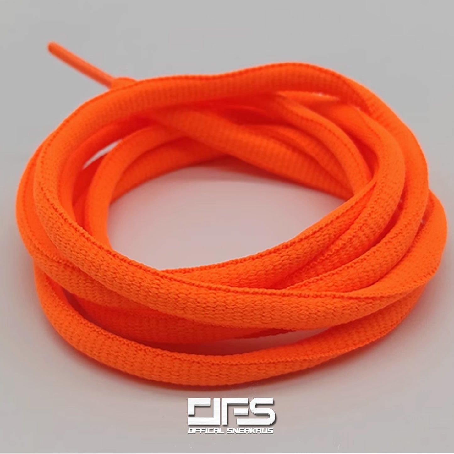 Oval Laces -ASICS /  TN Laces 'Orange' (2 For 1)