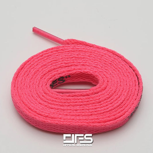 "SHOELACES" Fluro Pink 2