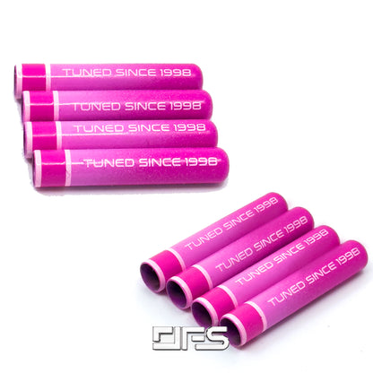 TN Aglet Tips Tuned Since 1998 Replacement Tips : Pink Fades