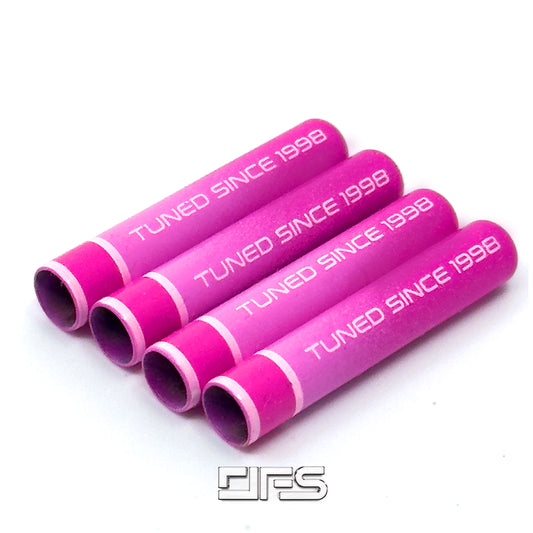 TN Aglet Tips Tuned Since 1998 Replacement Tips : Pink Fades
