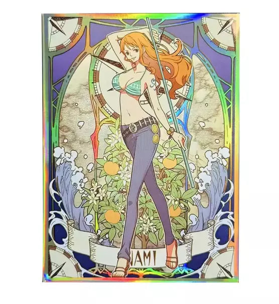 One Piece Card Sleeves Nami Holo 60pc