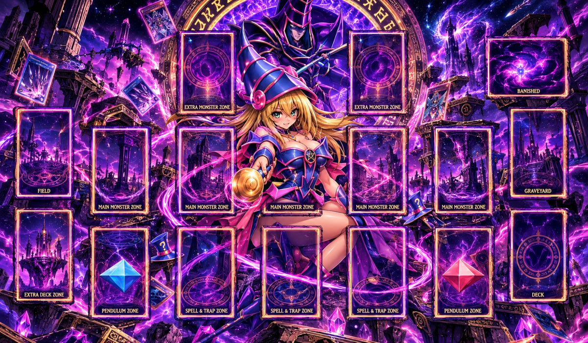 Yugioh TCG Playmat : Dark Magician Girl