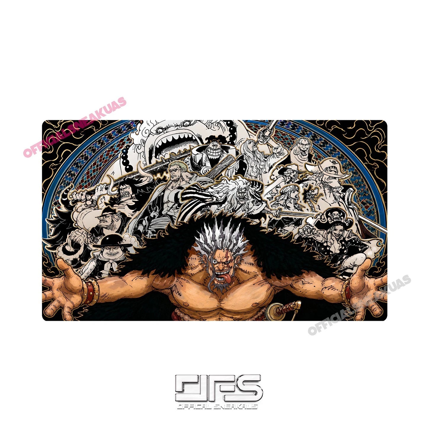 ONE PIECE PLAYMAT ROCKS D. OP17