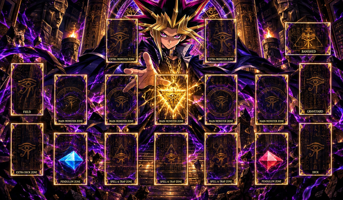 Yugioh TCG Playmat Dark Yami Yugi / Atem