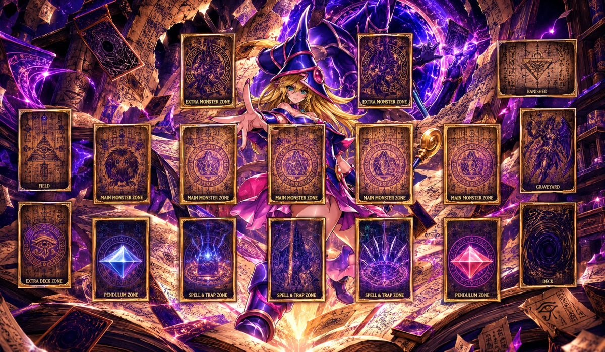 Yugioh TCG Playmat : Dark Magician Girl