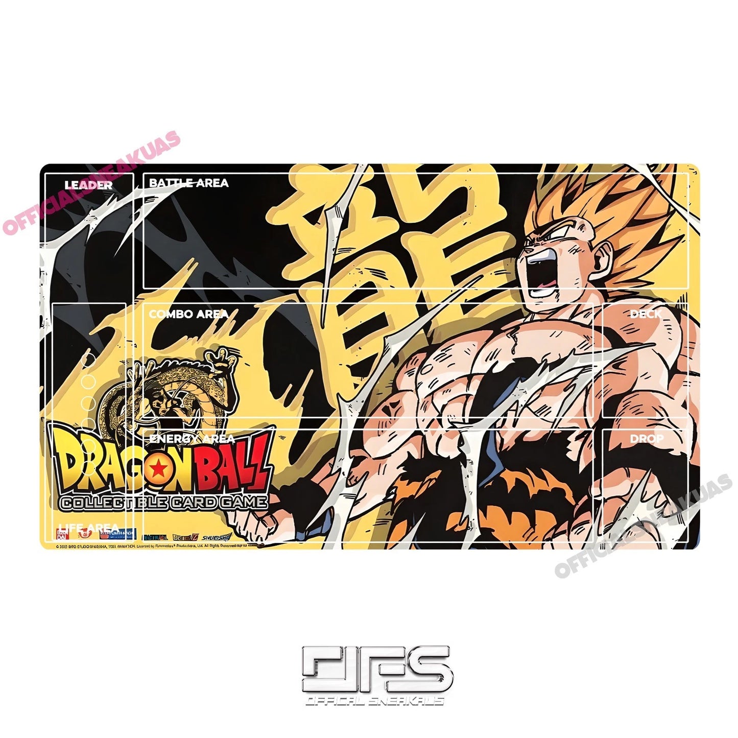 Dragon ball play mat Warrior's Return Goku Custom