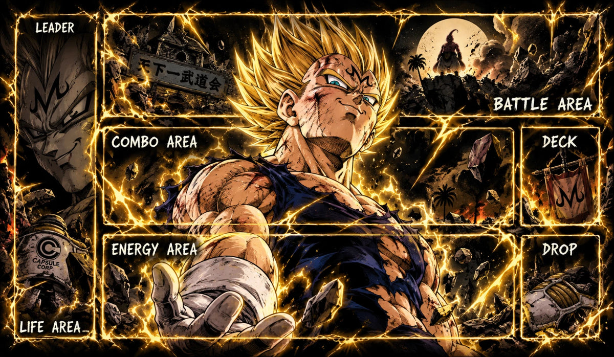 Dragonball Playmat TCG: Majin Vegeta