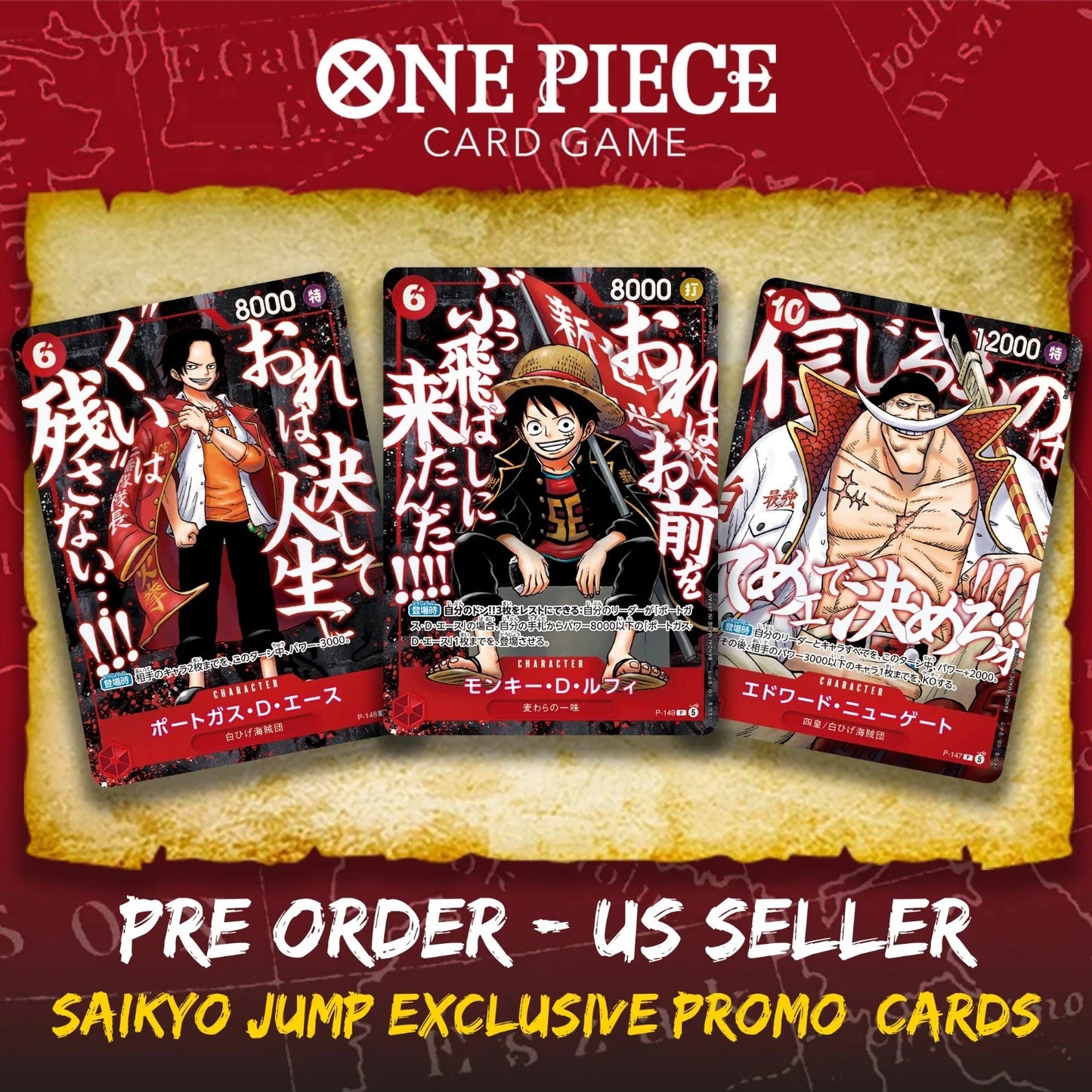 One Piece Card Game SAIKYO JUMP Promo [PRE-ORDER]